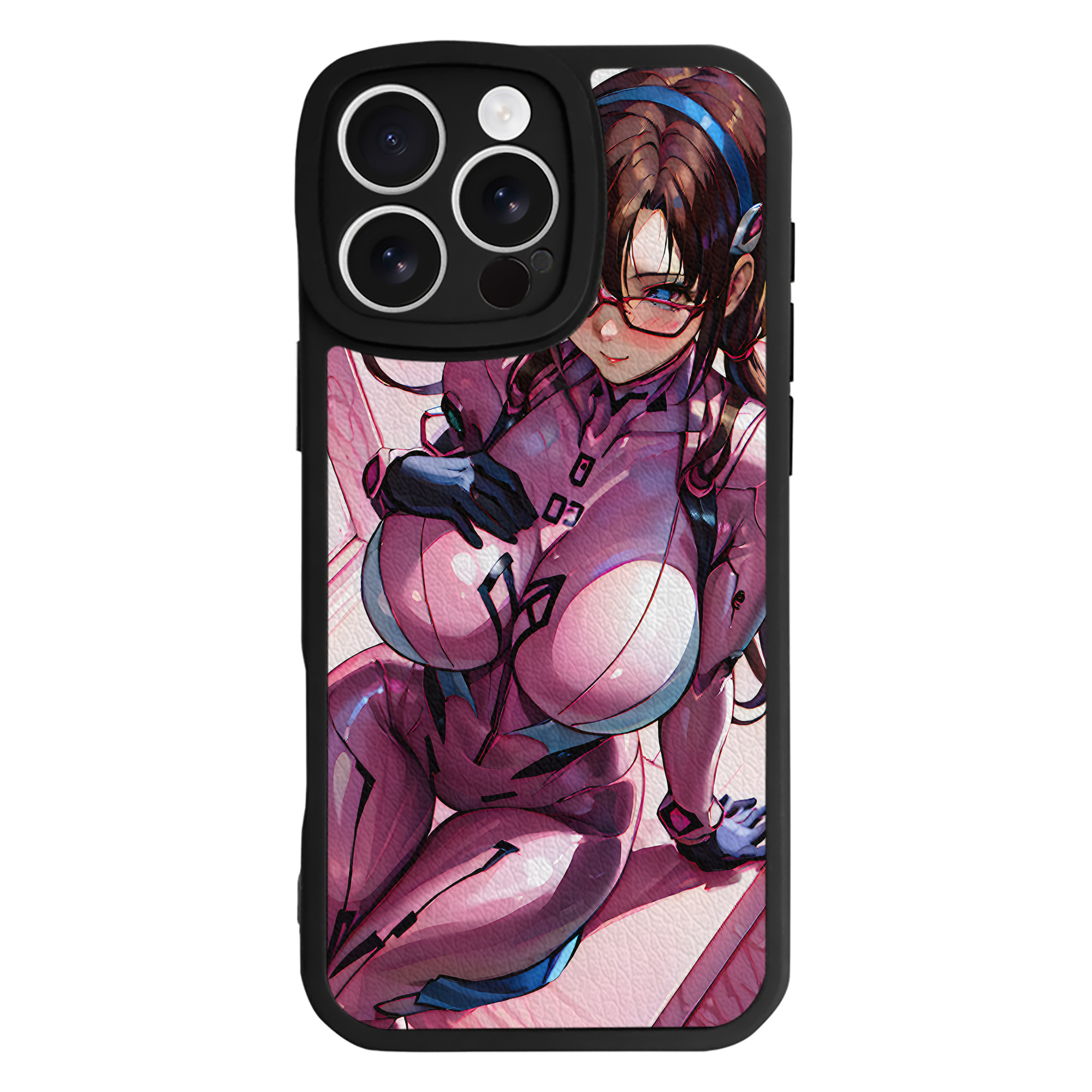 （画像用） EVA 新世紀エヴァンゲリオン 【iPhone 16シリーズ対応】シリコンスマホケース（レザー調） 材質：シリコン